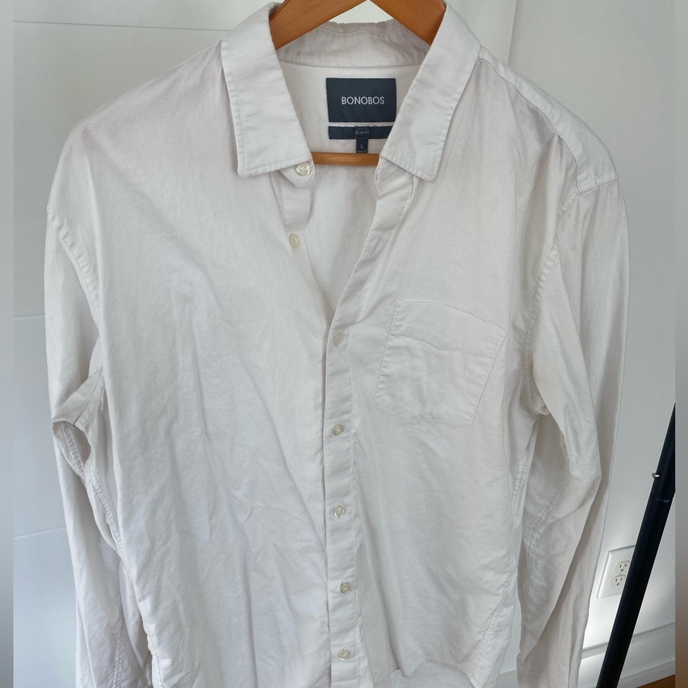 Bonobos White Button Down